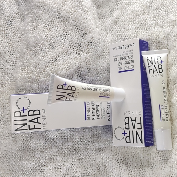 Nip+Fab Retinol Fix Blemish Gel Treatment 10% Duo, 2x 15ml/0.50fl oz - Picture 2 of 15